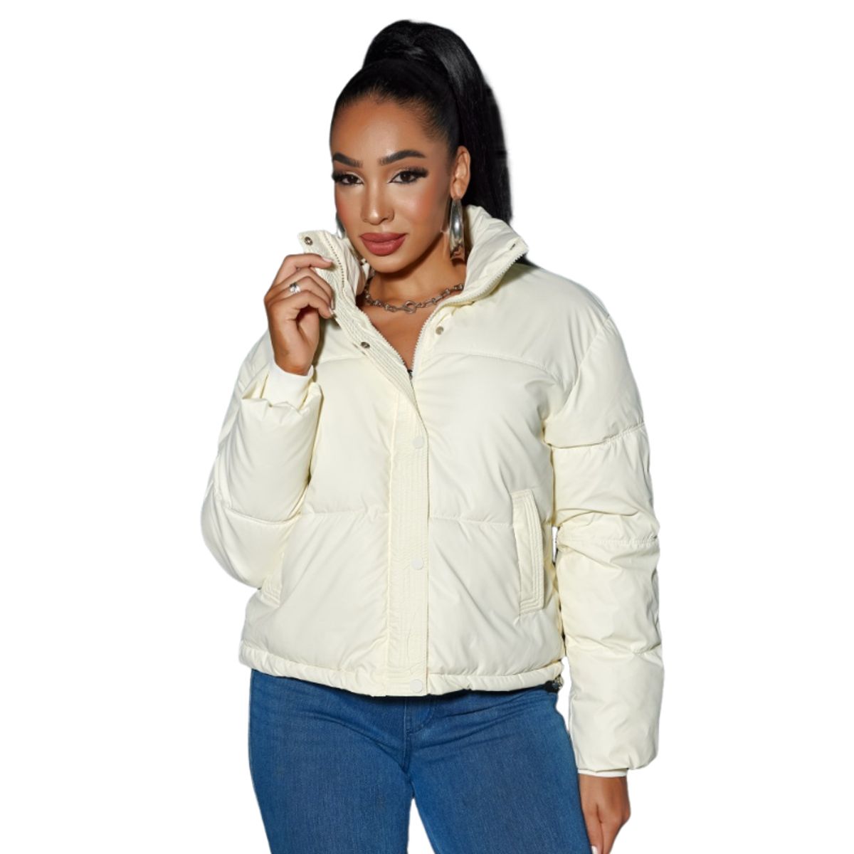 BLWOENS - Chaqueta Mujer - Blanco