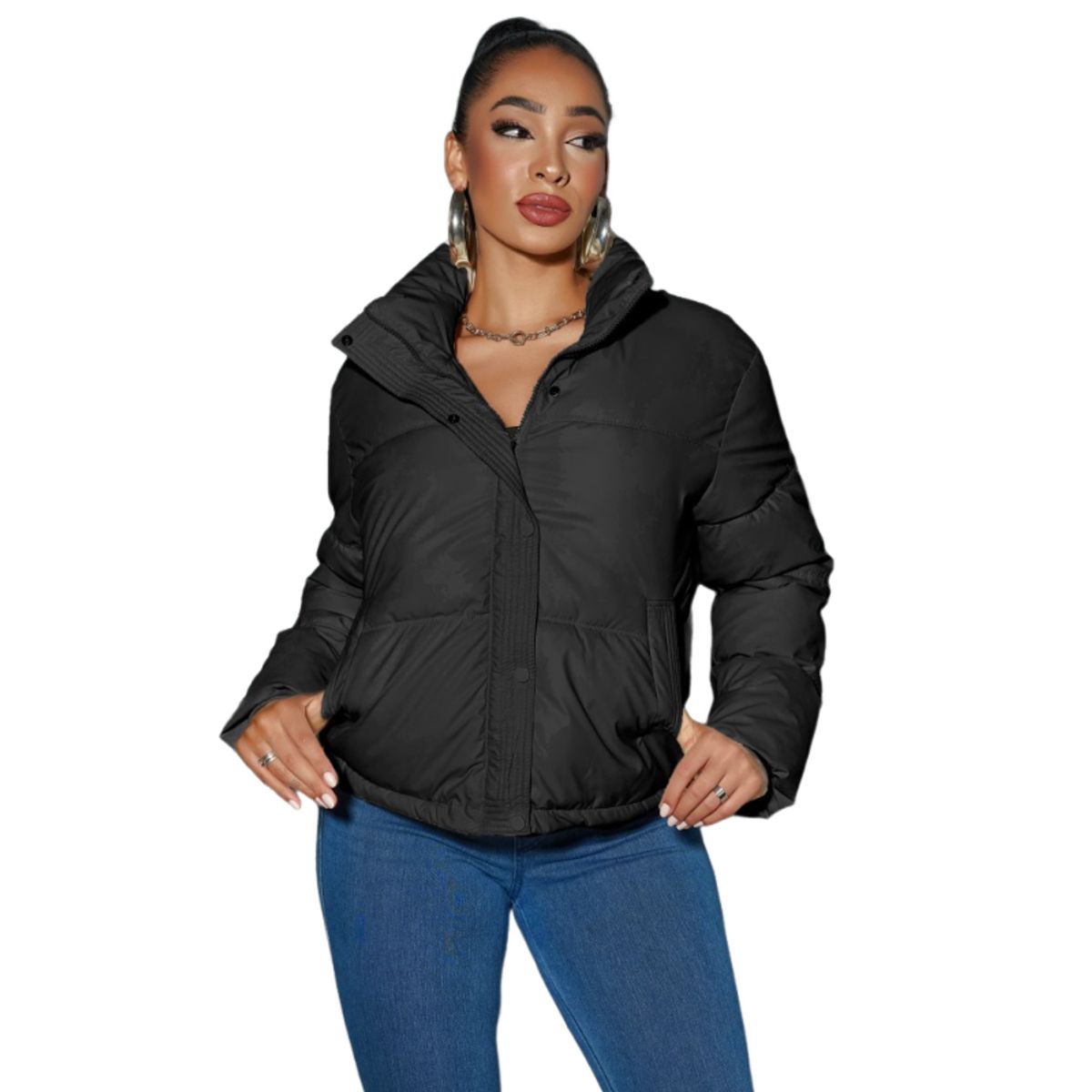 BLWOENS - Chaqueta Mujer - Negro