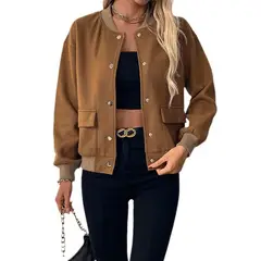 BLWOENS - Chaqueta Mujer - Café