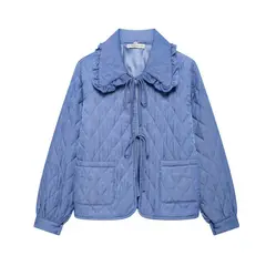 BLWOENS - Chaqueta Mujer - Azul.
