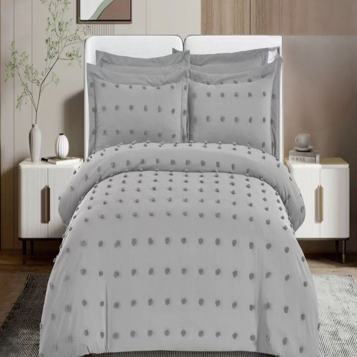 GENERICO - CUBRECAMA NORDICO DE VERANO DELGADO 2PLAZAS N04