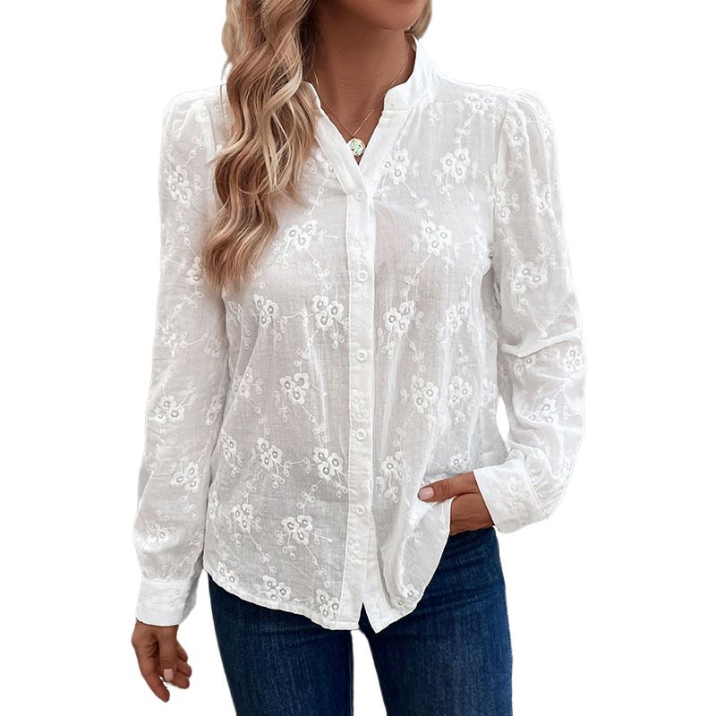 BLWOENS - Polera Manga Larga Mujer - Blanco