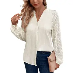 BLWOENS - Polera Manga Larga Mujer - Beige
