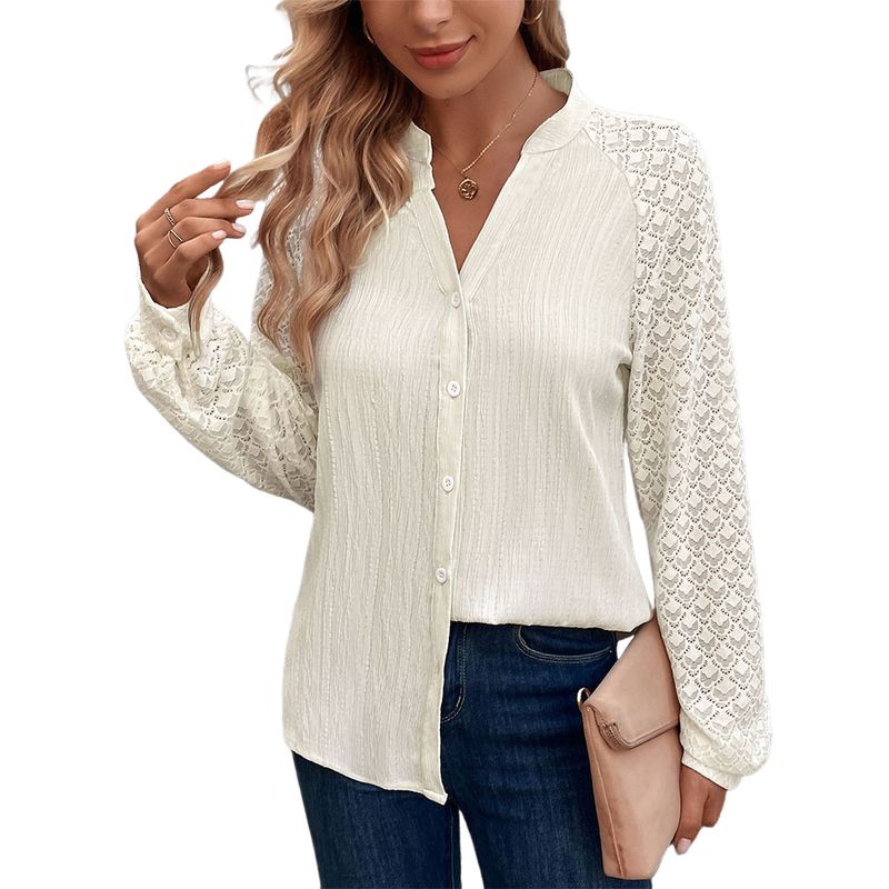 BLWOENS - Polera Manga Larga Mujer - Beige