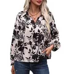BLWOENS - Polera Manga Larga Mujer - Negro