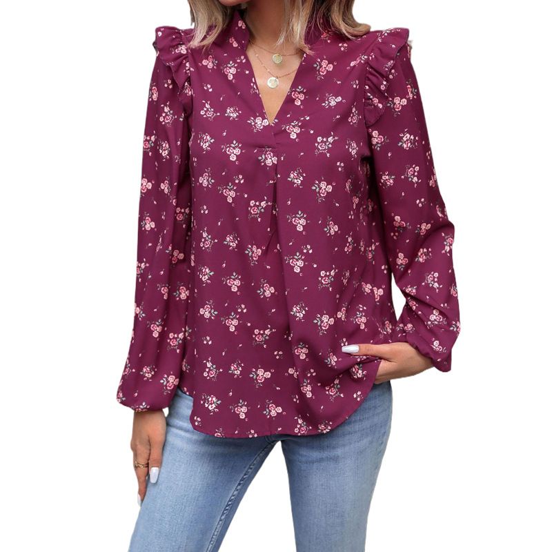 BLWOENS - Polera Manga Larga Mujer - Morado