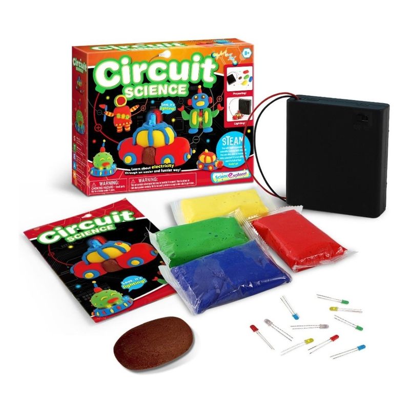 GENERICO - Kit Circuito Electrónico Led Juguete Didáctico Educativo