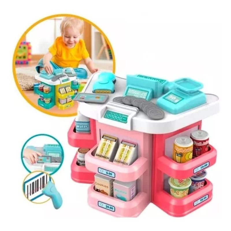 GENERICO - Set Juguete Supermercado Compras Infantil Niña 31 Piezas