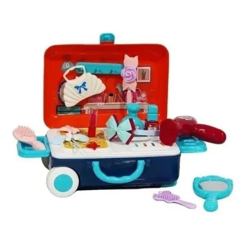 FLIPEREX - Set Maleta Maletin Infantil Maquilladora Niños Juegos