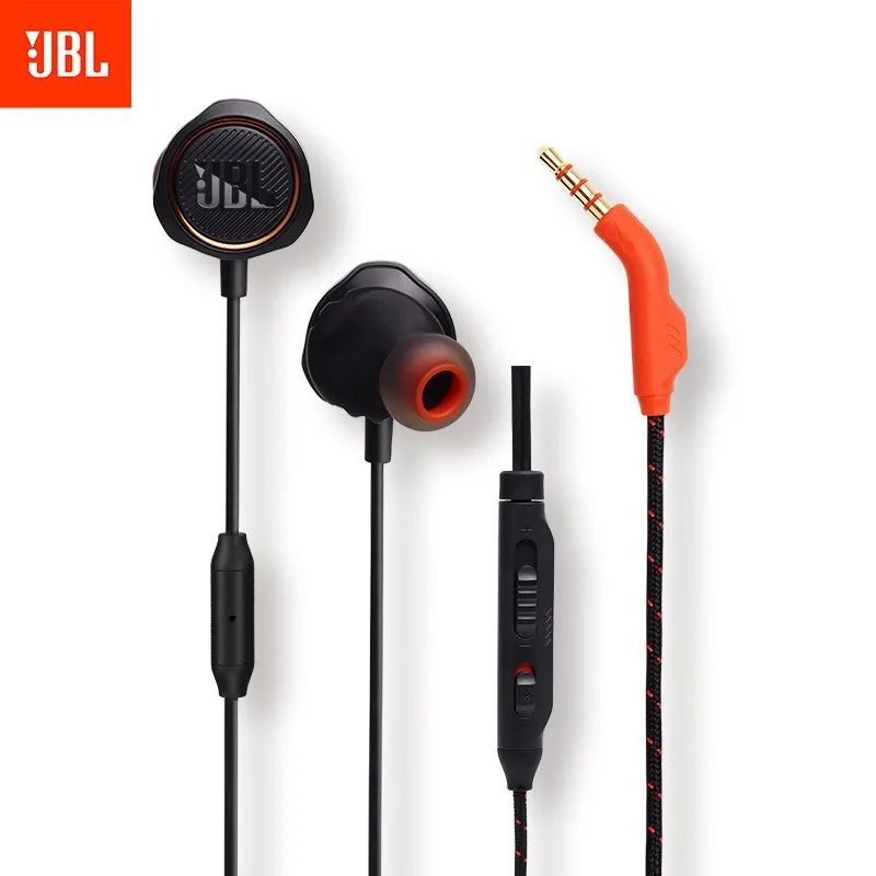 JBL - Auriculares internos para juegos cable 35 mm JBL Quantum 50 - Negro