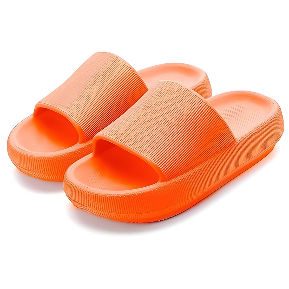 EINICIO - Pantuflas De Baño De Eva Antideslizantes Y Antiolor-Naranja