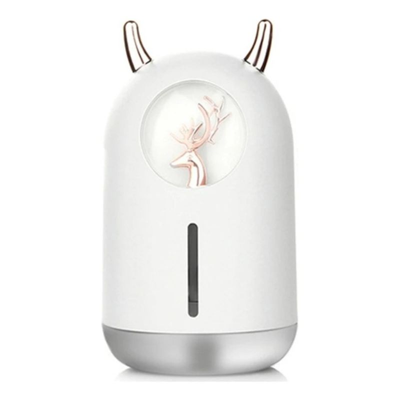GENERICO - Humidificador De Aire Difusor De Aromaterapia Ultrasonico - Blanco