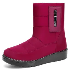 BLWOENS - Botas Mujer - Rojo