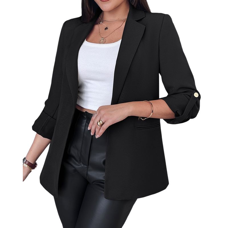 BLWOENS - Chaqueta de invierno para mujer - Negro
