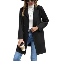 BLWOENS - Chaqueta de invierno para mujer - Negro.