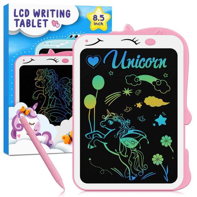 DANWEILE - Pizarrón Mágico Interactivo de Unicronio de 85 pulgadas Rosa