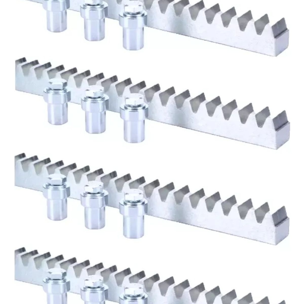 U BUY - Pack 4 Unidades De Cremallera Metálica Porton Automático