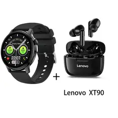 LENOVO - S46 reloj inteligente deportivo  XT90 - Negro.