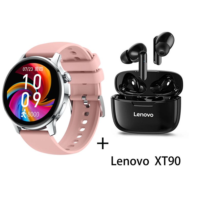 LENOVO - S46 reloj inteligente deportivo  Lenovo XT90 - rosa