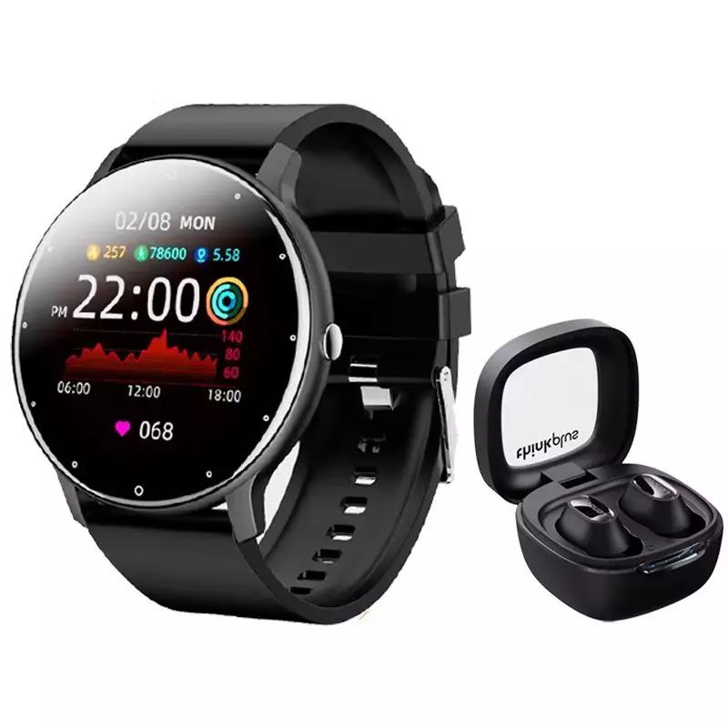 LENOVO - Audífonos lenovo xt62 de y toumi fit 2 reloj inteligente-Negro