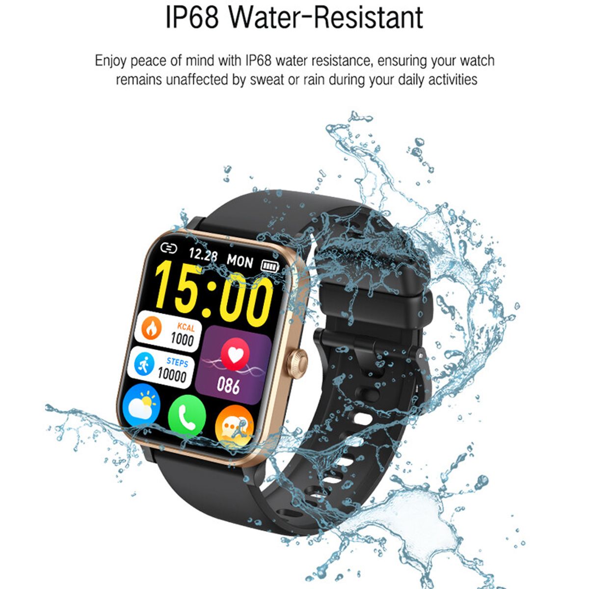 LENOVO - Reloj inteligente Bluetooth azul + combo Audífonos Lenovo LP40 pro