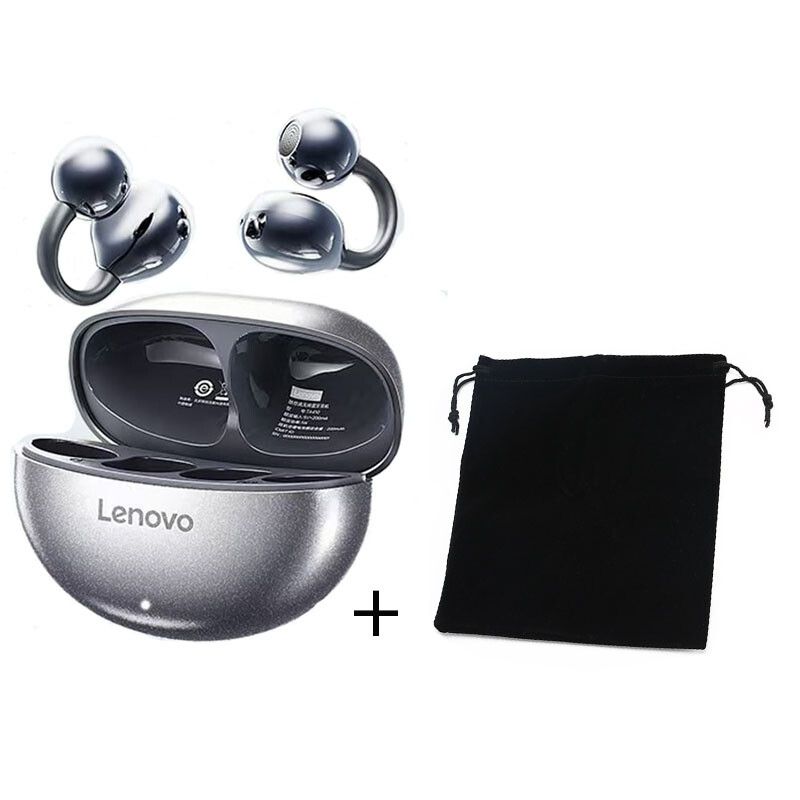 LENOVO - Audífonos Lenovo Clip TA140 TWS Bluetooth 54 Negro y Accesorios