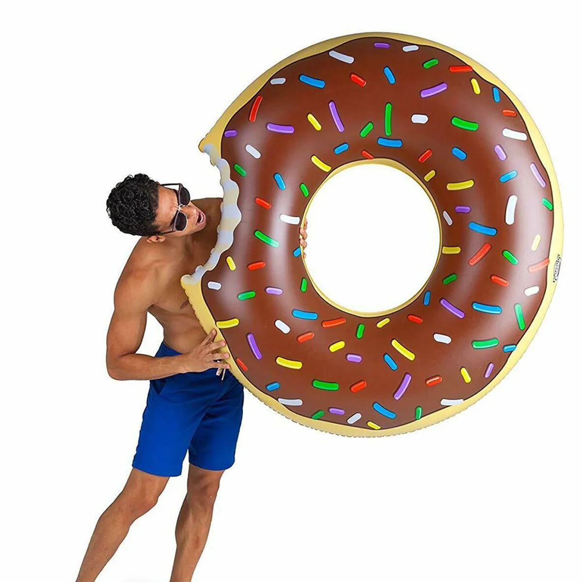 MOVI - FLOTADOR GIGANTE  DONUT CAFE  120 cms