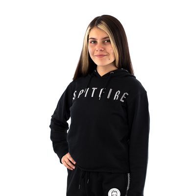 Imagen 2 del producto Polerón Hoodie Mujer Liso Negro
