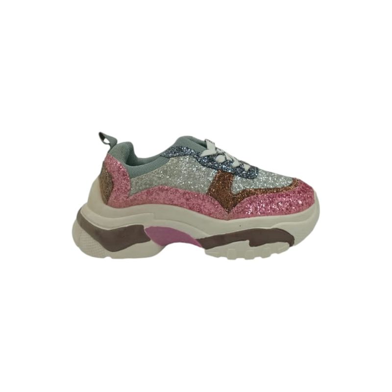 HERIEL - Zapatilla Rosa Plataforma.