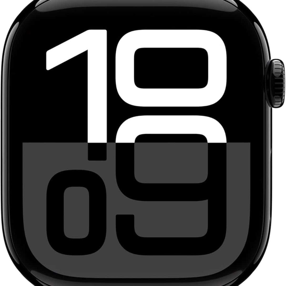 APPLE - Apple Watch Series 10 GPS 46mm Jet Black Aluminio Sport Band  ML