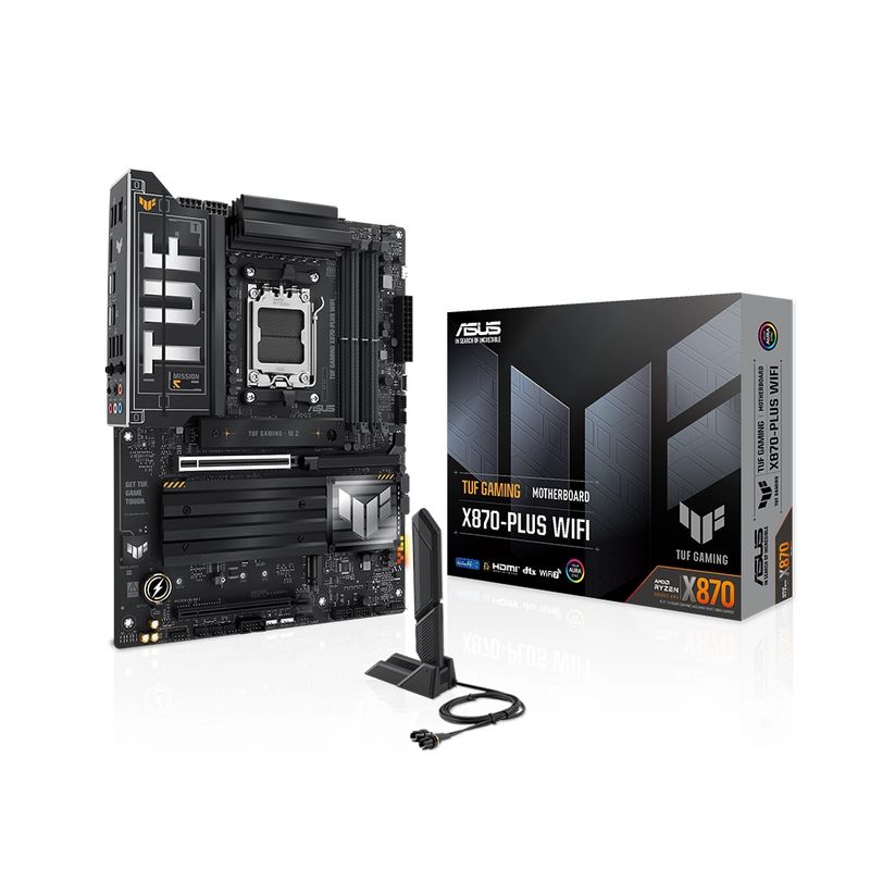 ASUS - Placa Madre Asus TUF X870-PLUS AMD RYZEN 7000-9000 AM5 DDR5