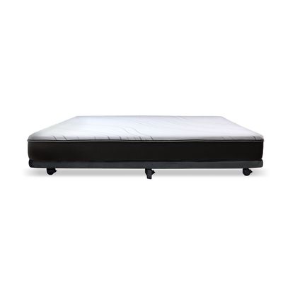 Imagen 2 del producto Base Cama Nido 1 Pza 190 Cm + Colchon Zen Pro Tela Negro