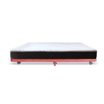 Imagen 2 del producto Base Cama Nido 1 Pza 190 Cm + Colchon Zen Pro Tela Palo Rosa