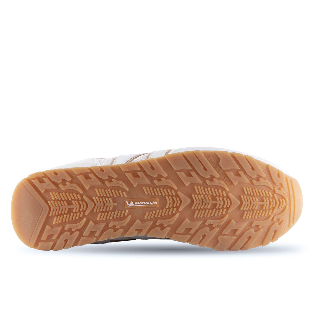 MICHELIN FOOTWEAR - Zapatilla Casual Urbana Mujer Blanco Beige Michelin Cc12