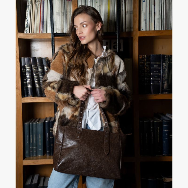 LOUNGE - Cartera Tote Mujer Ojetillos