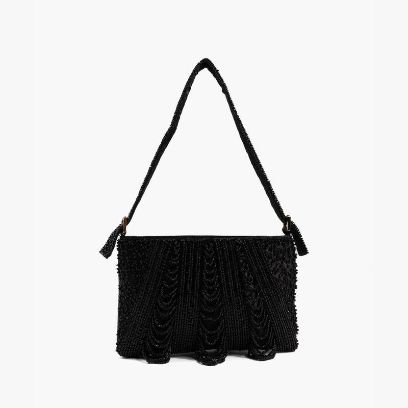 LOUNGE - Cartera De Hombro Mujer Mostacillas