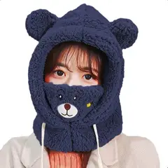 ARCA SHOPPING - Gorro Invierno Gorro De Lana Gorro Oso Gorro Chiporro Cuello