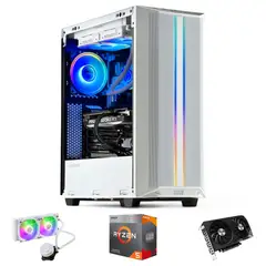 HYPERPC - PC GAMER Blanco AMD RYZEN 5 5500 32gb 2Tb RTX 5060 Ti WiFi