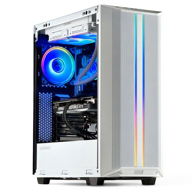 HYPERPC - PC GAMER Blanco AMD RYZEN 5 8400F 32gb DDR5 2Tb RTX 5060 Ti WiFi
