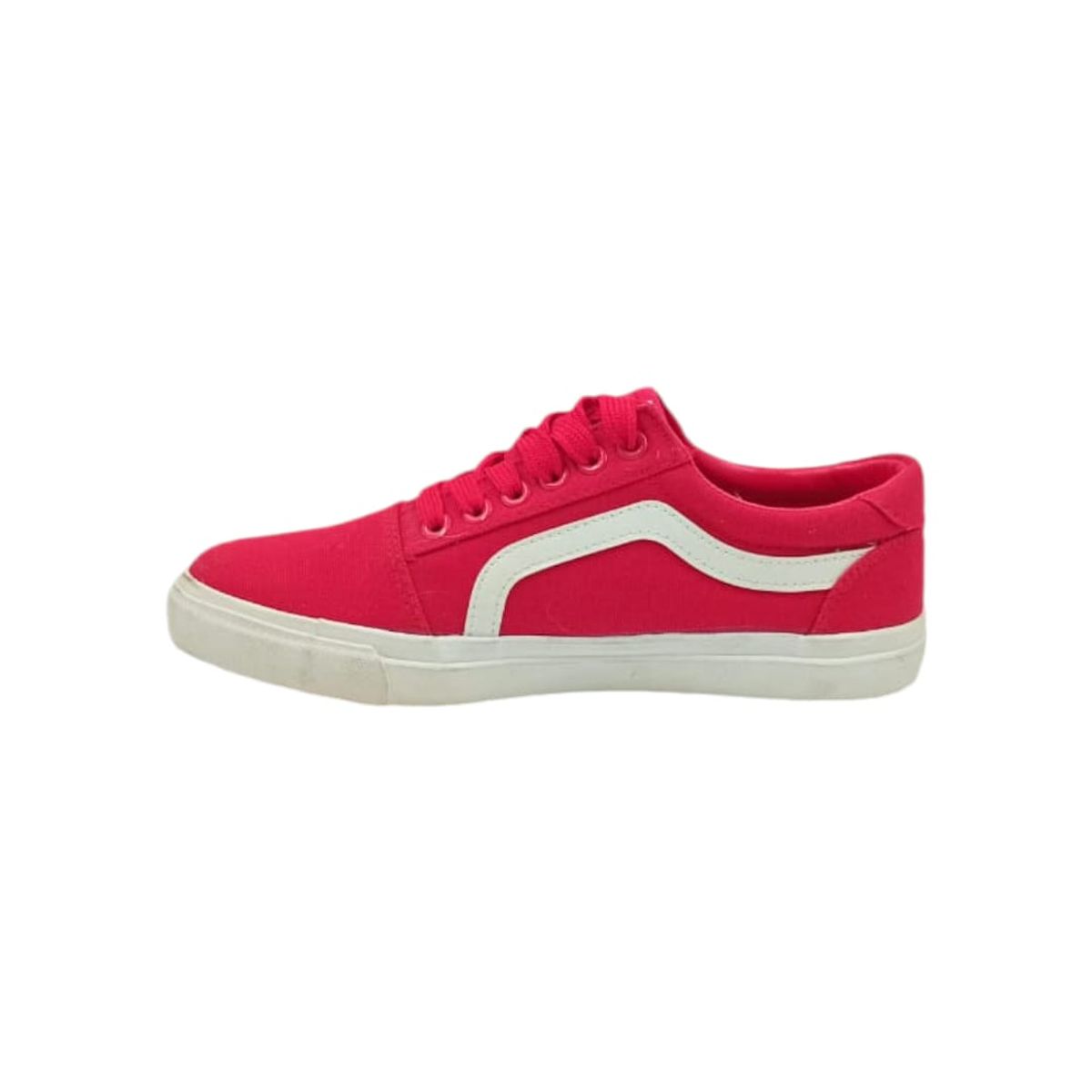 HERIEL - Zapatilla Roja Baja Mujer