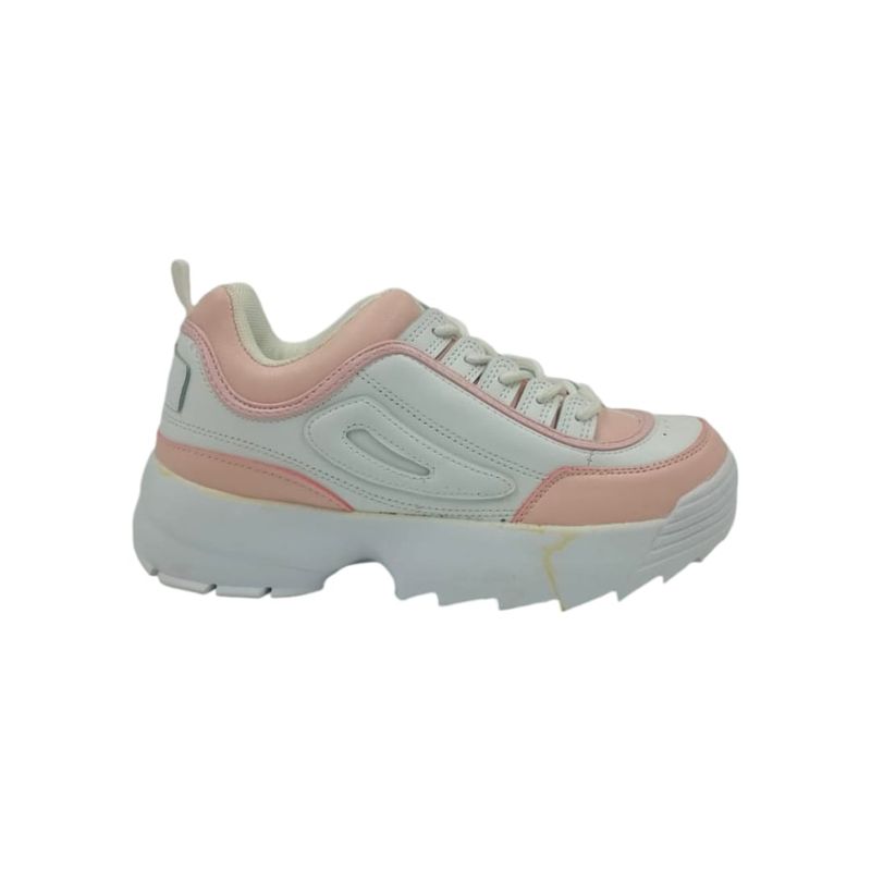 HERIEL - Zapatilla Rosa Plataforma