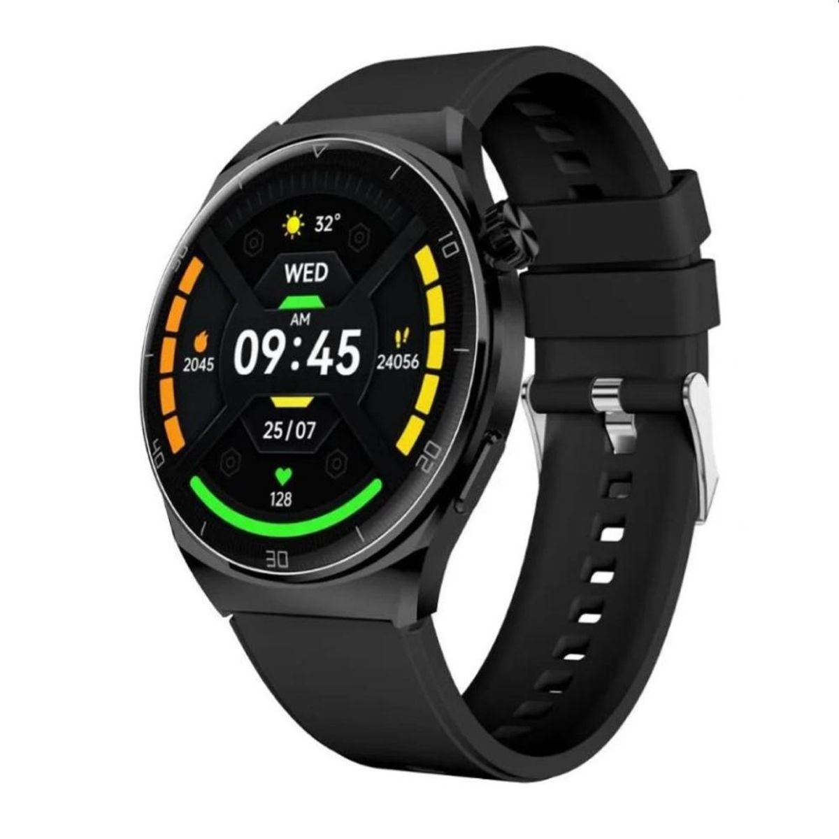 AIWA - Smartwatch Deportivo Aiwa AW-SAMO5 IP68 Reloj Inteligente - Negro