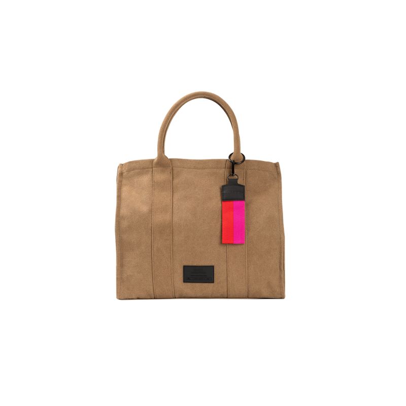 WAPPY TIENDA - Cartera Tote Camel Vintage Wappy