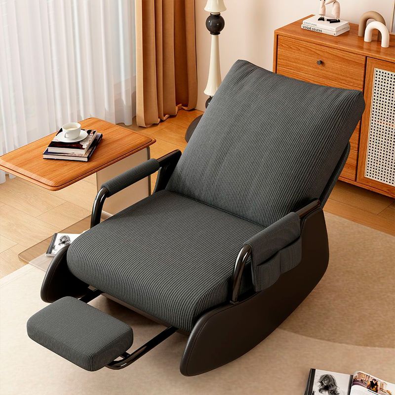 GENERICO - Silla Mecedora Reclinable Plegable Tapizado Ergonómico
