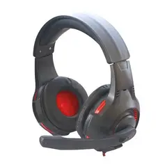 GENERICO - Audifono Gamer Animus DGX - Luz Azul