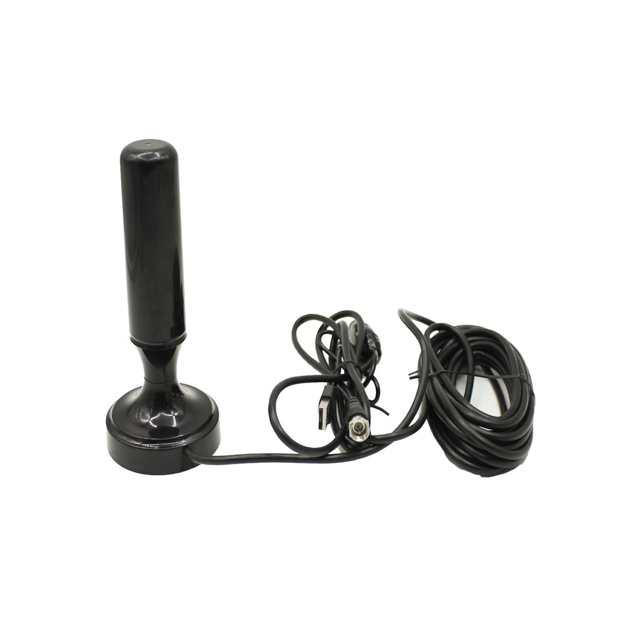 TECNOLAB - ANTENA DE TV DIGITAL PARA INTERIOR - 25dB - Cable 5 mts - CON AMPLIFICADOR