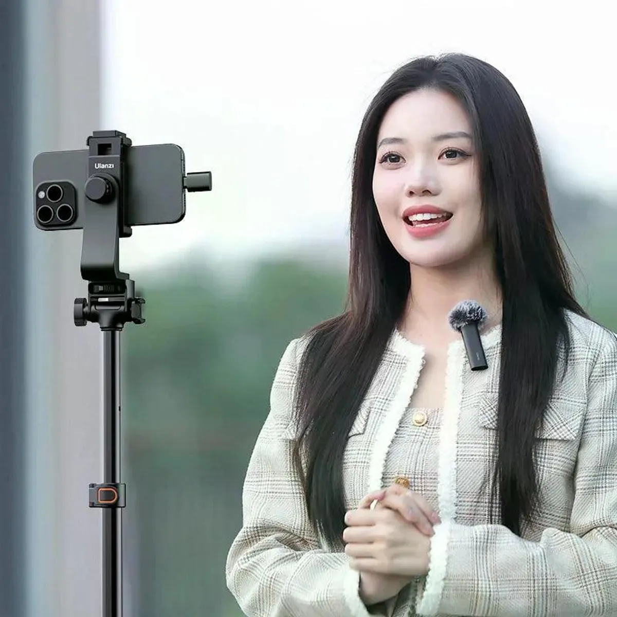 ULANZI - Ulanzi WM-10 Lightning Micrófono Inalámbrico