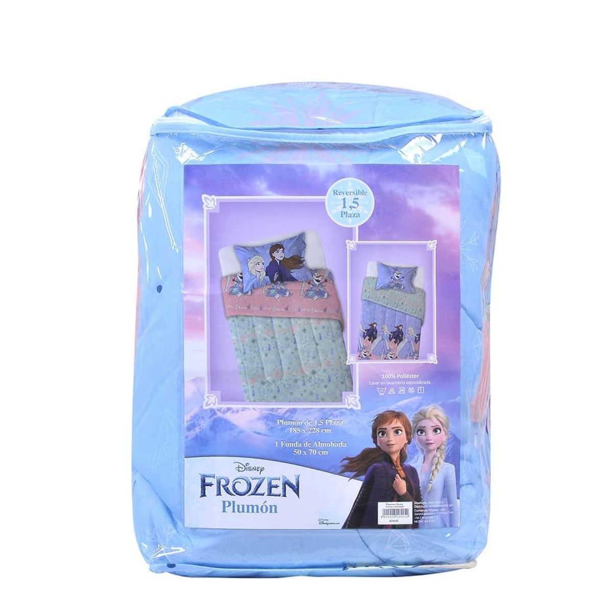 Plumón Infantil Disney Marvel Apto 1 PL Y 1.5 PL Frozen Olaf, marca MASHINI - Foto Principal