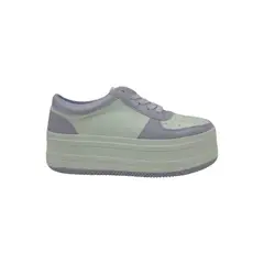 HERIEL - Zapatilla Purpura Plataforma Mujer