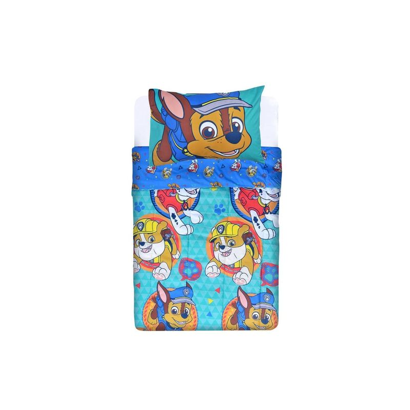 MASHINI - Plumón Infantil Disney Marvel 1 PL Y 1.5 PL Paw patrol-niño TRIANGULO